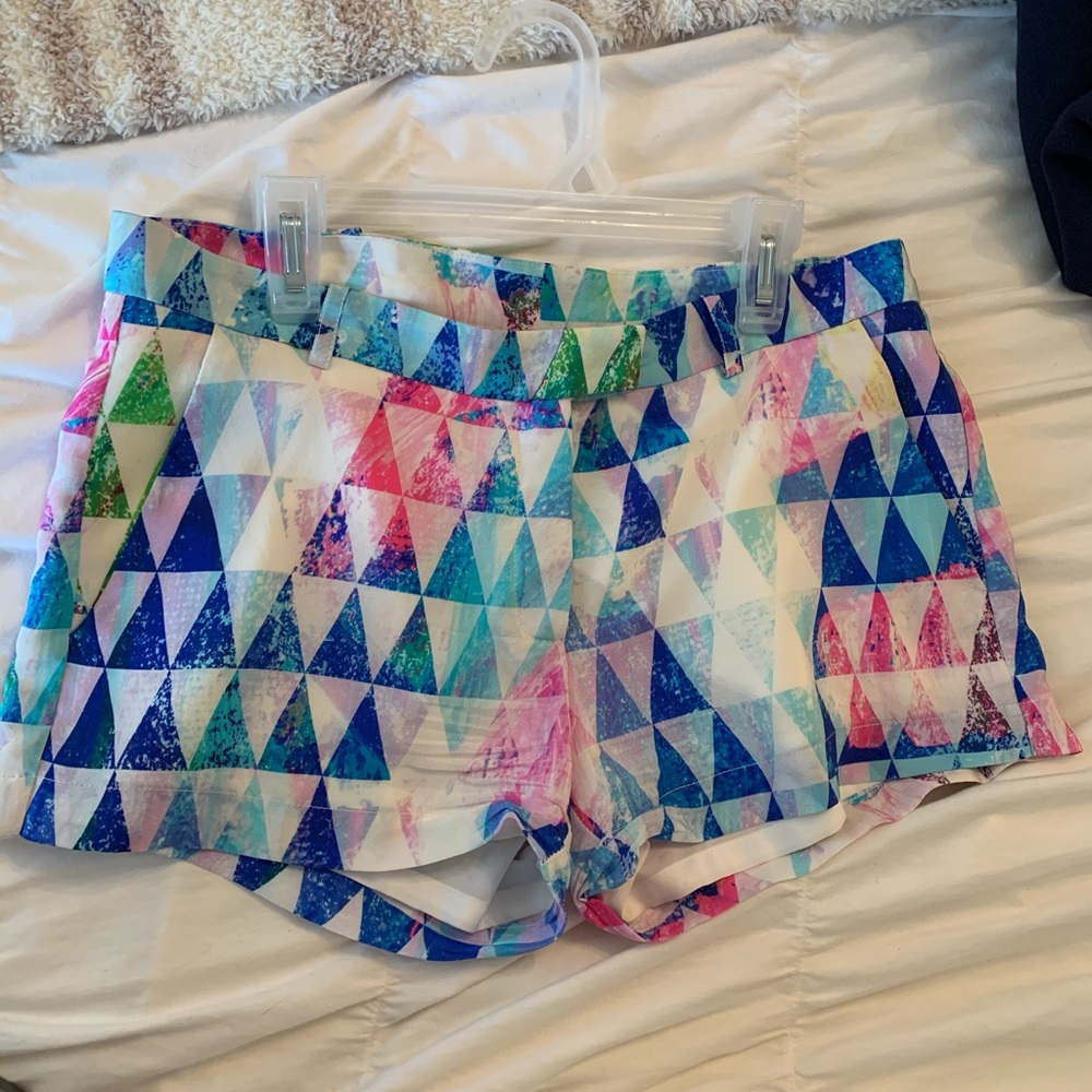 Amanda Uprichard Silk Brooklyn Shorts Petite